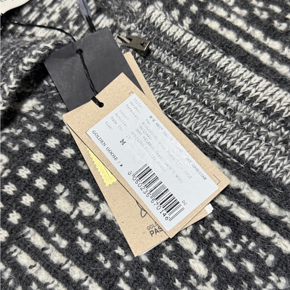 Golden Goose Boxi Cardigan Men’s Size Medium Wool/alpaca Zip Up. New never worn - Picture 5 of 15
